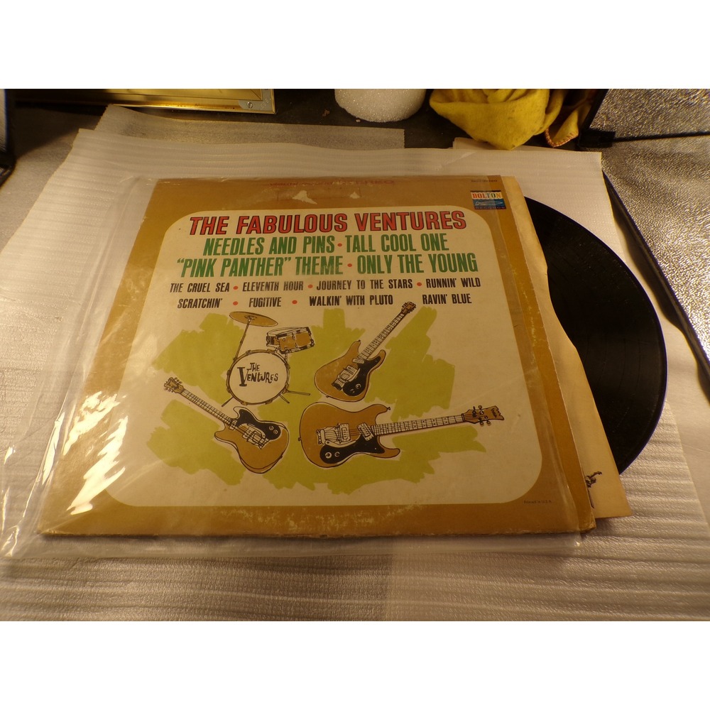The Ventures The Fabulous Ventures Vinyl LP Dolton BST-8029 Pink Panther Theme